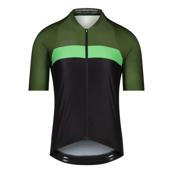 Jersey Ciclismo Bioracer Icon Mujer Block Moss Green
