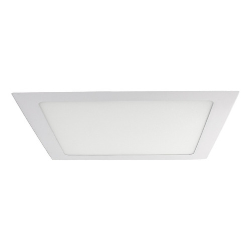 Plafon Led 18w Techo Embutir Cuadrado Lampara