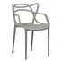 Silla de Comedor Allegra Color Gris X2 Unidades Garden Life
