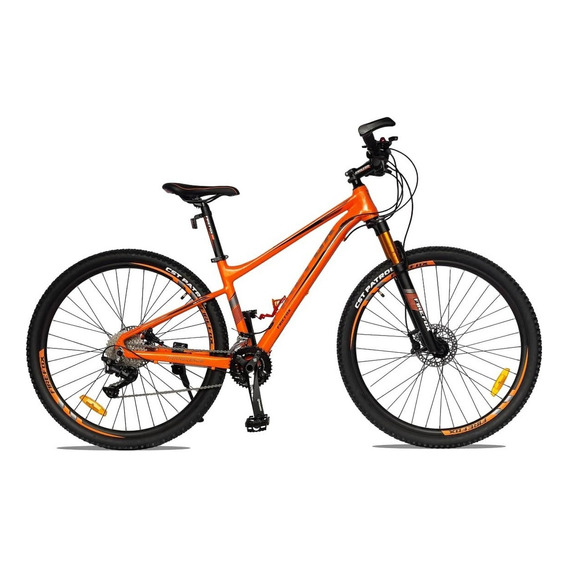 Bicicleta Aro 29 Firefox Transcend Shimano Deore Aluminio Color Naranja Tamaño Del Cuadro S