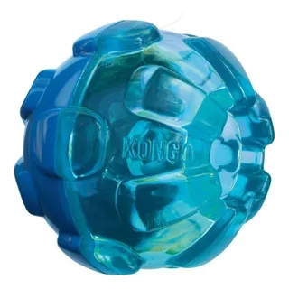 Kong Rewards Ball Small Libera Petisco Brinquedo Para Cães Cor Azul
