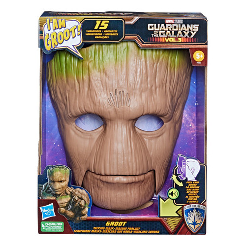 Marvel Guardianes De La Galaxia Mascara Elect Groot - Hasbro