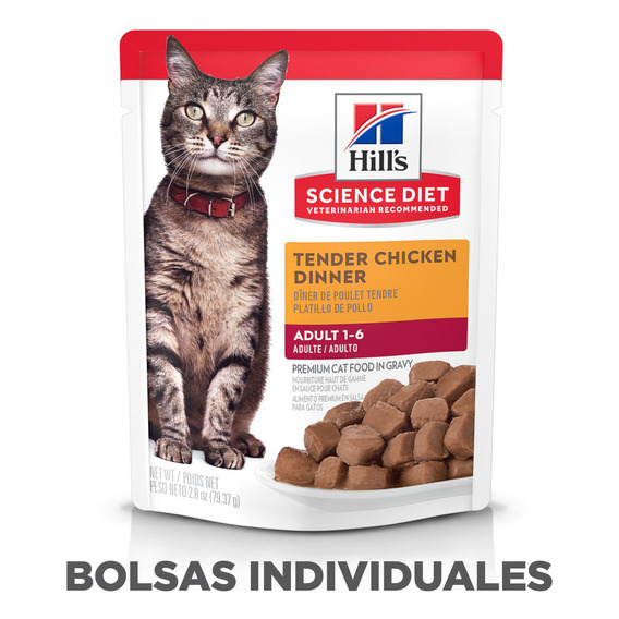  Hill's Science Diet gato adulto 24 unidades por 2.8oz