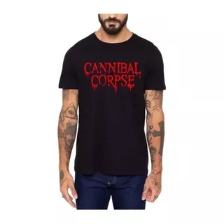 Camiseta Cannibal Corpse Death Metal Camisa Unissex Algodão