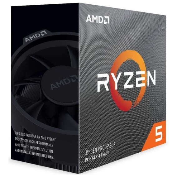 Procesador gamer AMD Ryzen 5 3600 de 6 núcleos y  4.2GHz de frecuencia