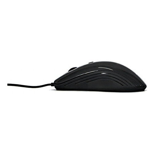 Vorago MO-102 Mouse Alambrico Optico Negro Ergonomico USB 1000 / 1600 DPI