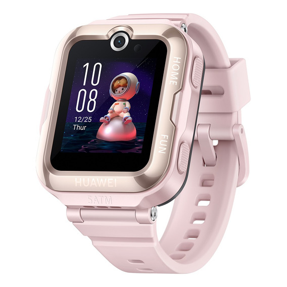 Smartwatch Huawei Watch Kids 4 Pro 8gb Rom Rosado Caja Rosa Malla Rosa