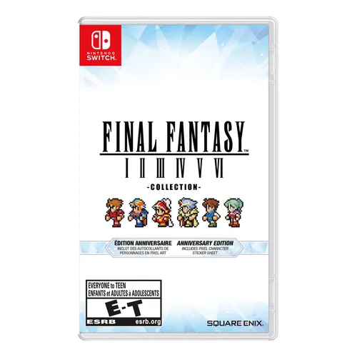 Final Fantasy I Vi Pixel Remaster 35th Anniversary Ed Switch Final Fantasy I Vi Pixel Remaster 35th Anniversary Ed Switch