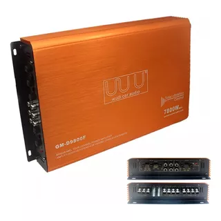 Amplificador Fuente Audiobahn 7800w 4 Canales Para Auto