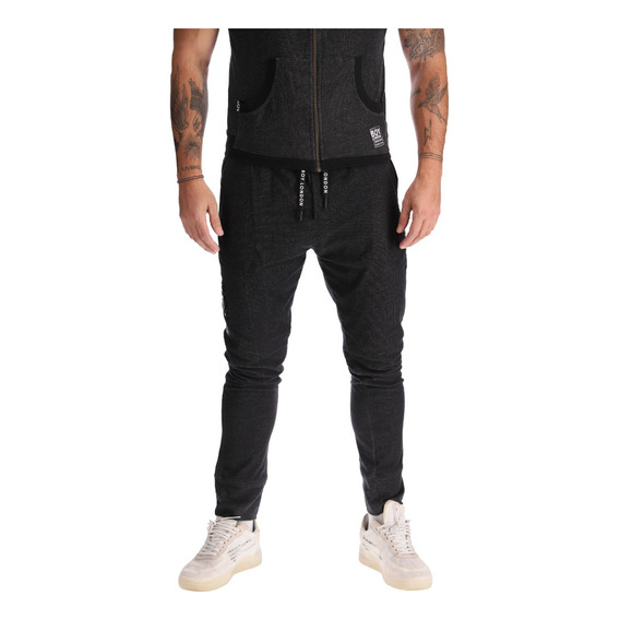 Pants Jogger Gris Hombre Sport Comodo Y Ligero Boy London