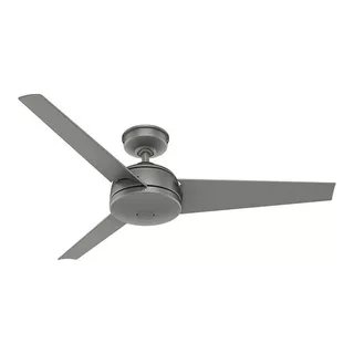 Ventilador De Techo Hunter 59608 Trimaran Matte Silver 52 