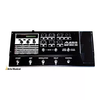 Pedalera Multi Efecto Alesis Warp 200 Oferta