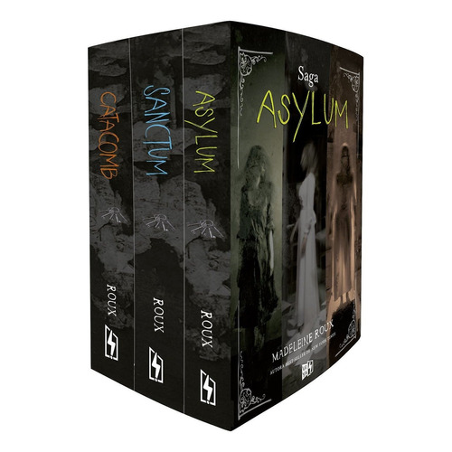 Pack Asylum + Sanctum + Catacomb, de Madeleine Roux. Asylum, vol. 0.0. Editorial V&R, tapa blanda, edición 1.0 en español, 2016