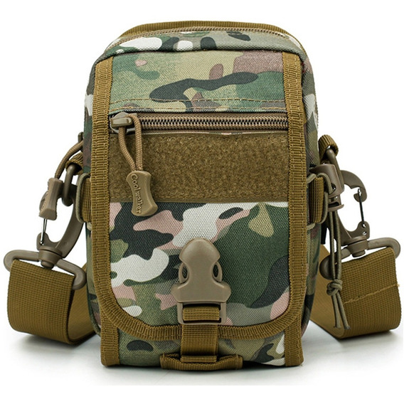 Morral Hombre Militar Equipo Seguridad Porta Celular Gps  