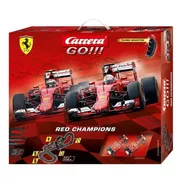 Pista Slot Carrera Go!!! Red Champions Ferrari  Escala 1/43