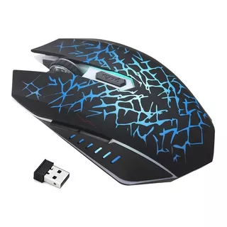 Mouse Inalambrico Rgb Gamer Recargable - Gaming Mouse 