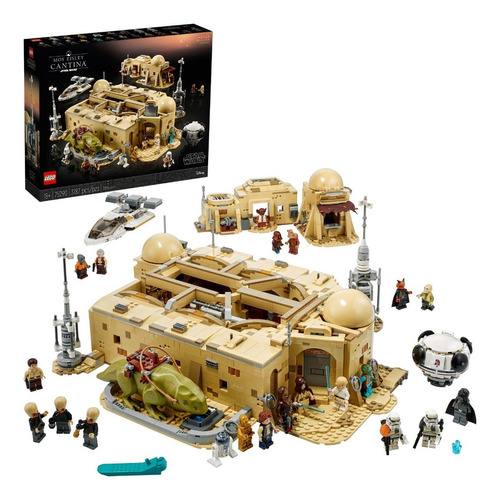 Kit Lego Star Wars Cantina De Mos Eisley 75290 3187 Piezas