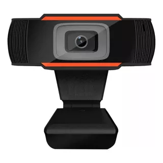 Webcam 720p Hd Usb Pc Notebook Videollamada Zoom Color Negro