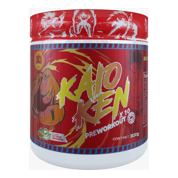 Sl Preworkout Kaioken 30 Serv 300grs Sabor Cotton Candy