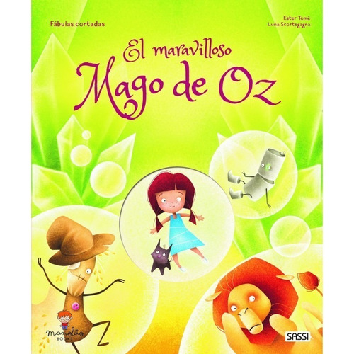 Libro El Maravilloso Mago De Oz Con Fábulas Cortadas Sassi