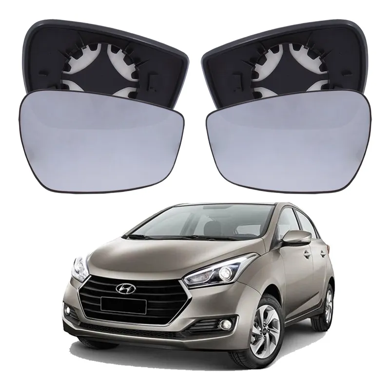 Par Lentes Retrovisor Hb20 1.0 1.6 2016 A 2019