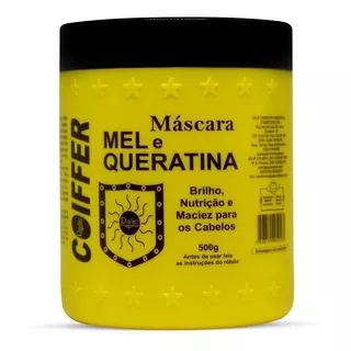 Máscara Mel E Queratina Coiffer 500g