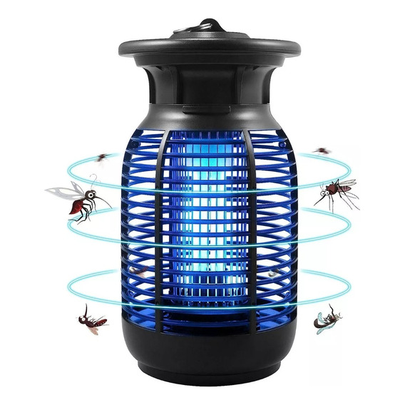 Lámpara Mata Mosquitos Killer Eléctrico Interior Y Exterior