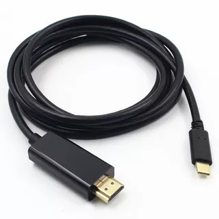 Cable Adaptador Type C A Hdmi De 1.8m Para iPad Pro Macbook iMac 2k 4k 1080p Tipo C Envio Gratis