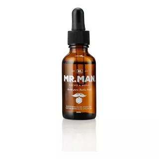 Aceite Para Barba Mr. Man 30ml Auxiliar Crecimiento