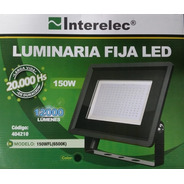 Reflector Proyector Led 150w Ext Ip65 Luz Fria Interelec