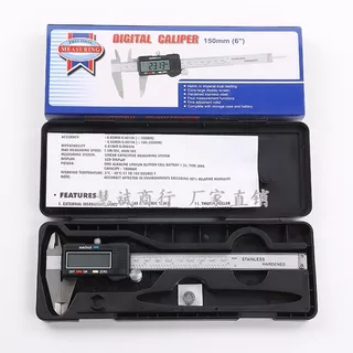 Calibrador Vernier Digital De 0-6 Pulgadas/150mm