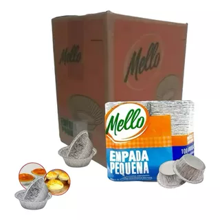 Kit 800un Forma Alumínio Empada/empadinha 50ml Mello Leve 8