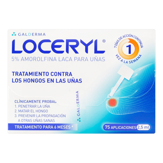 Loceryl Laca Al 5% Frasco 2.5ml