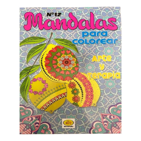 Mándalas Para Colorear Arte Y Terapia - 24 Paginas 