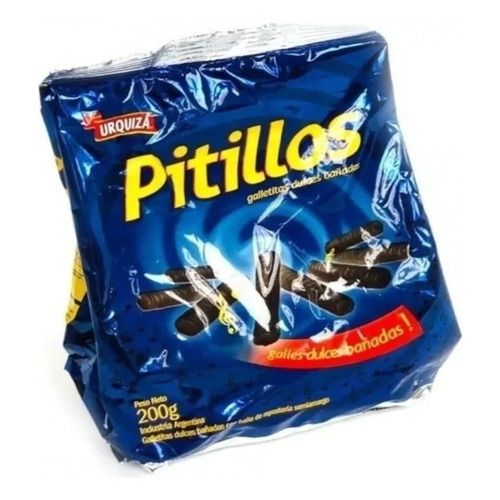 Habanitos Chocolate Pitillos Palitos Urquiza 200gr Golosina