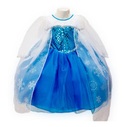 Vestido Frozen Princesa Elsa Disfraz 