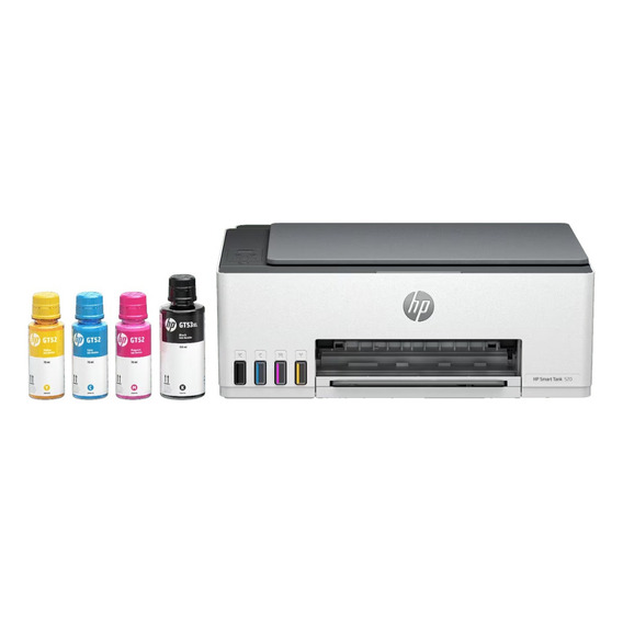 Impresora Todo En Uno Hp Smart Tank 520 Multifuncion 1f3w2a Color Blanco