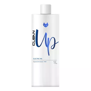 Espuma Limpeza Clean Up Refil 1 Litro Tatuagem Electric Ink