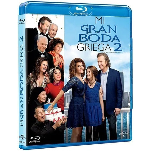 Mi Gran Boda Griega 2 Dos Kirk Jones Pelicula Blu-ray