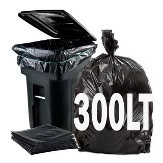 Saco De Lixo 300 Litros Reforçado 100 Uni.