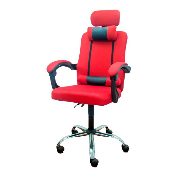 Silla Gamer Alta Streamer Varios Colores Con Almohadones