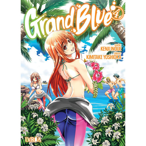 GRAND BLUE 04, de Kenji Inoue. Serie GRAND BLUE Editorial Ivrea, tapa blanda en español, 2023