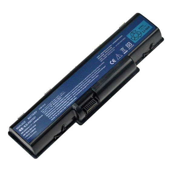 Bateria Notebook Acer As09a31 5532 5334 5516 5517 5732z 4732 Color de la batería Negro