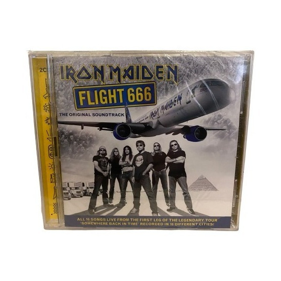 Iron Maiden  Flight 666 - The Original Soundtra Cd Eu Nuevo