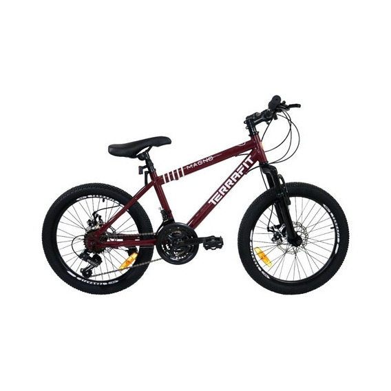 Bicicleta De Montaña Para Niño Rodada 20 Infantil Terrafit Color Marrón