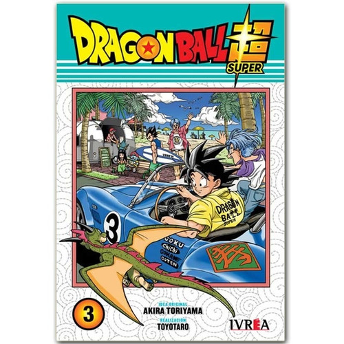 Manga Dragon Ball Super 3 Ivrea Argentina