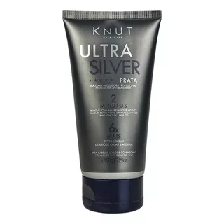 Knut Ultra Silver Máscara 150g Prata