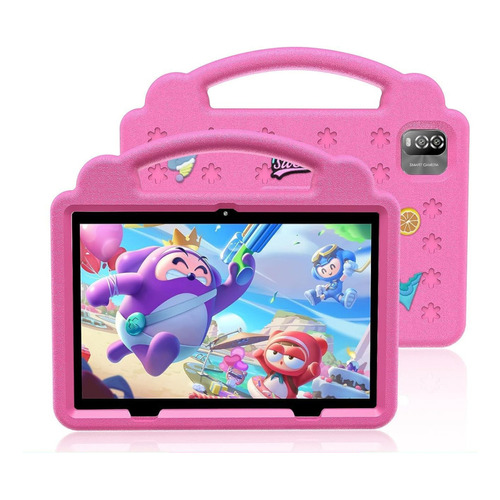 Tablet Vasoun M10 Kids 10,1'' 4core 3gb 64gb Android12 Color Rosa
