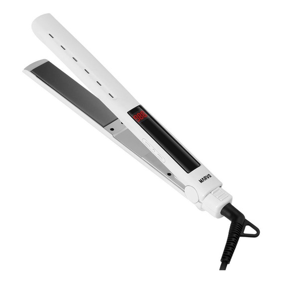 Planchita Pelo Marvo Plancha Alisador Cabello Titanio Led Ax