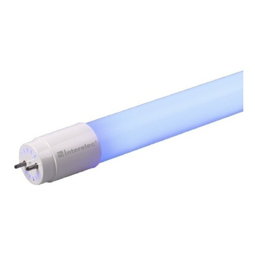 Tubo Color Azul Led Interelec 18w T8 1,20mts 